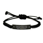 Funny Actuary Gifts Rope Bracelets for Actuary Women from Men, Unique Graduation Gifts for Actuary Friends Coworkers Family