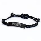 Truck Driver Gifts from Friends - I'm A Truck Driver. Not A Magician But I Can See Why You Might Be Confused. Funny Rope Bracelet for Father's Day