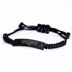Funny Orthopedic Surgeon Gifts from Men to Orthopedic Surgeon - I'm Not Perfect But I'm An Orthopedic Surgeon And That's Basically The Same Thing Rope Bracelet for Mother's Day Unique Gifts