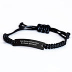 Funny Preacher Gifts, Sorry This Guy Is Already Taken By A Smokin' Hot Preacher Rope Bracelet for Men, Father's Day Unique Gifts from Friends, Family