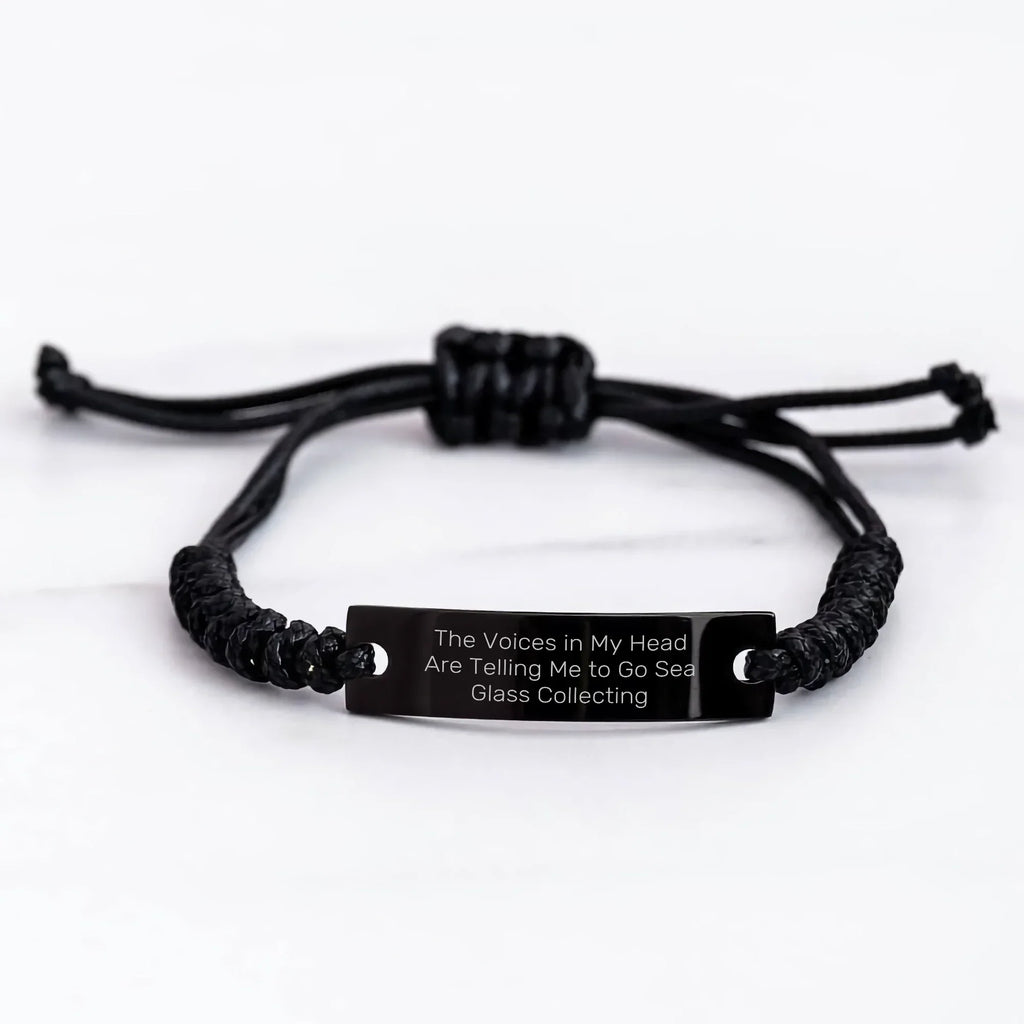 Funny Sea Glass Collecting Quotes, Rope Braces for Men, Gifts from Family for Father's Day