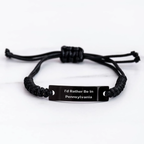 Pennsylvania Gifts, I'd Rather Be In Pennsylvania Rope Bracelet, Adjustable Gift for Men, Women, Friends, Coworkers, Family - 'I'd Rather Be In Pennsylvania' Quote