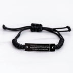 Underwriter Rope Bracelet Gifts from Friends for Father's Day, I'm An Underwriter. Not A Magician But I Can See Why You Might Be Confused., Adjustable Black Rope Men's Gift