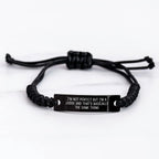 Judge's Humor Rope Bracelet, Funny Gift for Judge, Graduation Unique Gifts from Friends, Family, Coworkers, or Men to Judge