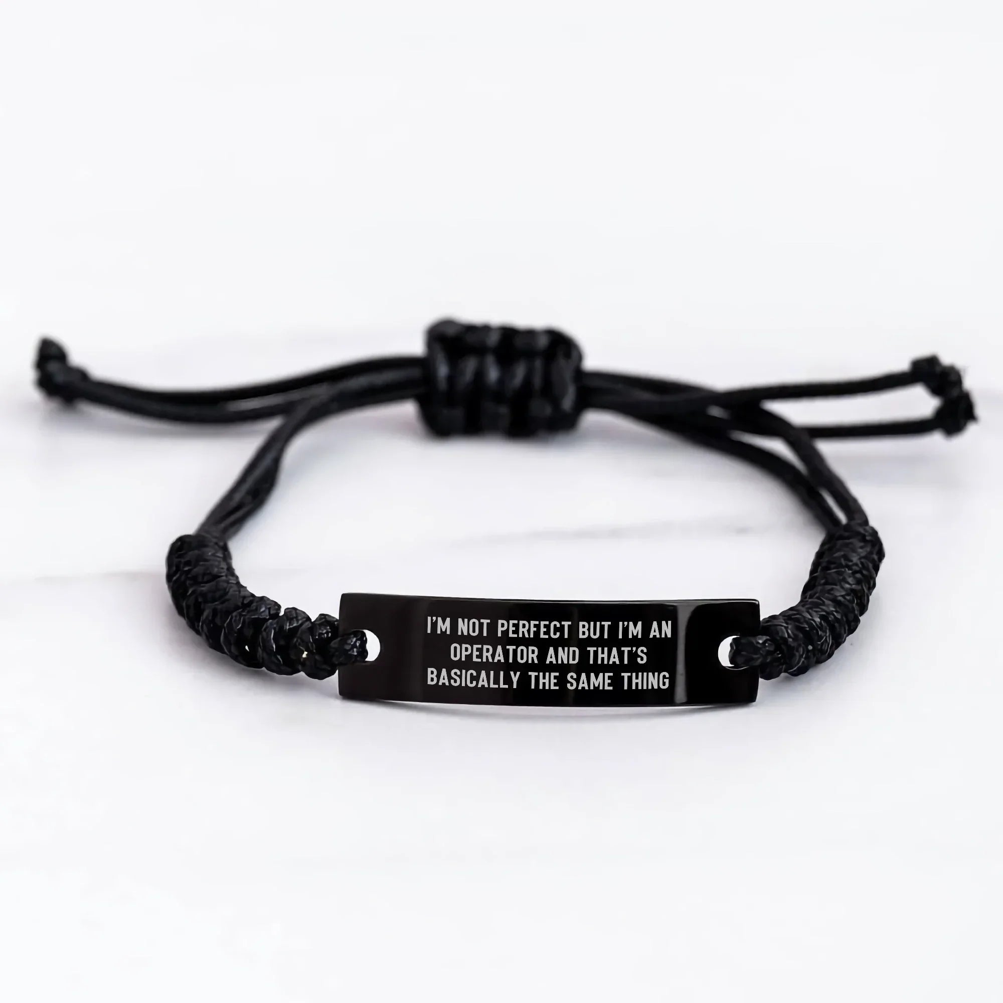 Funny Operator Rope Bracelet Gifts from Men to Operator Friends and Coworkers for Mother's Day Unique