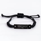 Funny Orthopedic Surgeon Gifts from Men to Orthopedic Surgeon - I'm Not Perfect But I'm An Orthopedic Surgeon And That's Basically The Same Thing Rope Bracelet for Mother's Day Unique Gifts