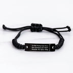 Vice-Principal Gifts, Funny Quote Rope Braclet, Graduation Unique Gifts from Friends and Family
