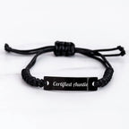 Certified Auntie, Adjustable Rope Bracelet for Aunties
