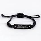 Physician Gift Sorry This Guy Is Already Taken Rope Bracelet Adjustable Graduation