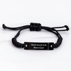 Funny Korat Cat Mom Gifts from Men to Korat Cat Lovers on Father's Day - Best Rope Bracelet