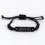 Funny Stamp Collecting Gifts for Men - 'A Day Without Stamp Collecting Is Day Wasted' Rope Bracelet, Gifts from Men for Stamp Collecting Friends, Unique Father's Day Unique Gifts