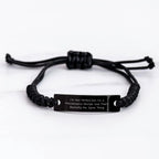 Funny Maintenance Worker Rope Braclet Gifts for Men from Friends, Inspirational Quote for Graduation Unique Gifts