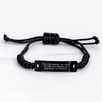 Funny Millwright Gifts for Her - I'm A Millwright. My Level Of Sarcasm Depends On Your Level Of Stupidity. Adjustable Black Rope Bracelet Gifts from Family to Friends