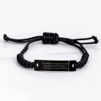 Preacher Rope Bracelet, Funny Quote, Gifts from Men to Preacher, Stay At Your Own Risk!, Mother's Day Unique Gifts