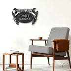Garage Auto Mechanic Personalized Metal Art Wall Sign