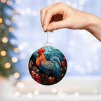 Rooster Acrylic Keepsake Ornament
