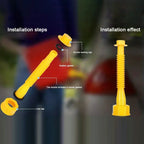Upgraded Replacement Gas-Can Spout With Flexible Nozzle Easy To Install Ultra Long Pour Spout Nozzle Kit For Fuel Water Jug