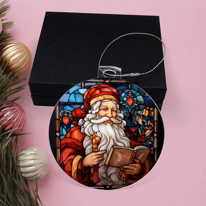 Santa Claus Acrylic Keepsake Ornament