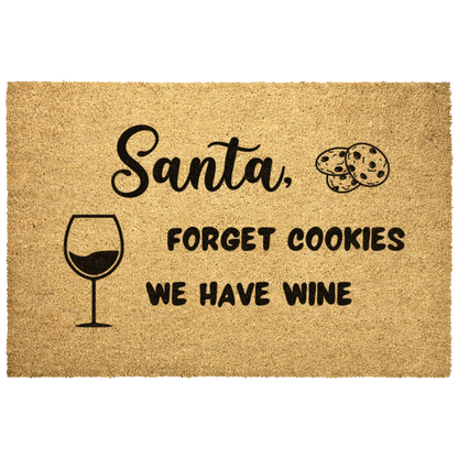 Santa_Forget_Cookies_We_Have_Wine_Funny__Outdoor_Mat_Main_Mockup.png