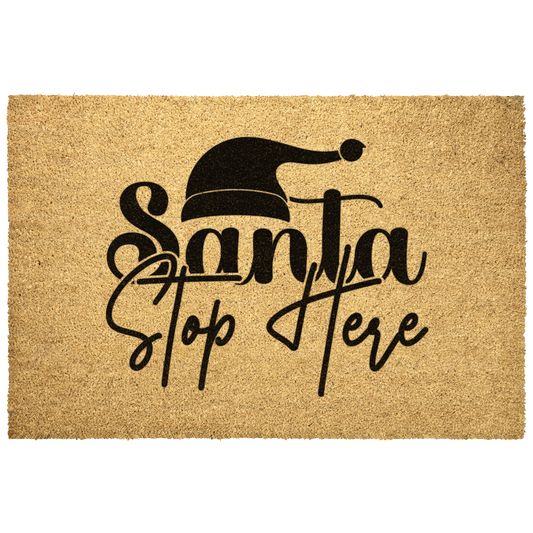 Santa_Stop_Here_Christmas_Doormat__Fest_Outdoor_Mat_Main_Mockup.png
