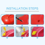Upgraded Replacement Gas-Can Spout With Flexible Nozzle Easy To Install Ultra Long Pour Spout Nozzle Kit For Fuel Water Jug