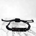 Black Rope Bracelet for Sister Present, Sister Always follow your dreams, never forget how amazing you are, Sister Birthday Christmas Gifts Jewelry
