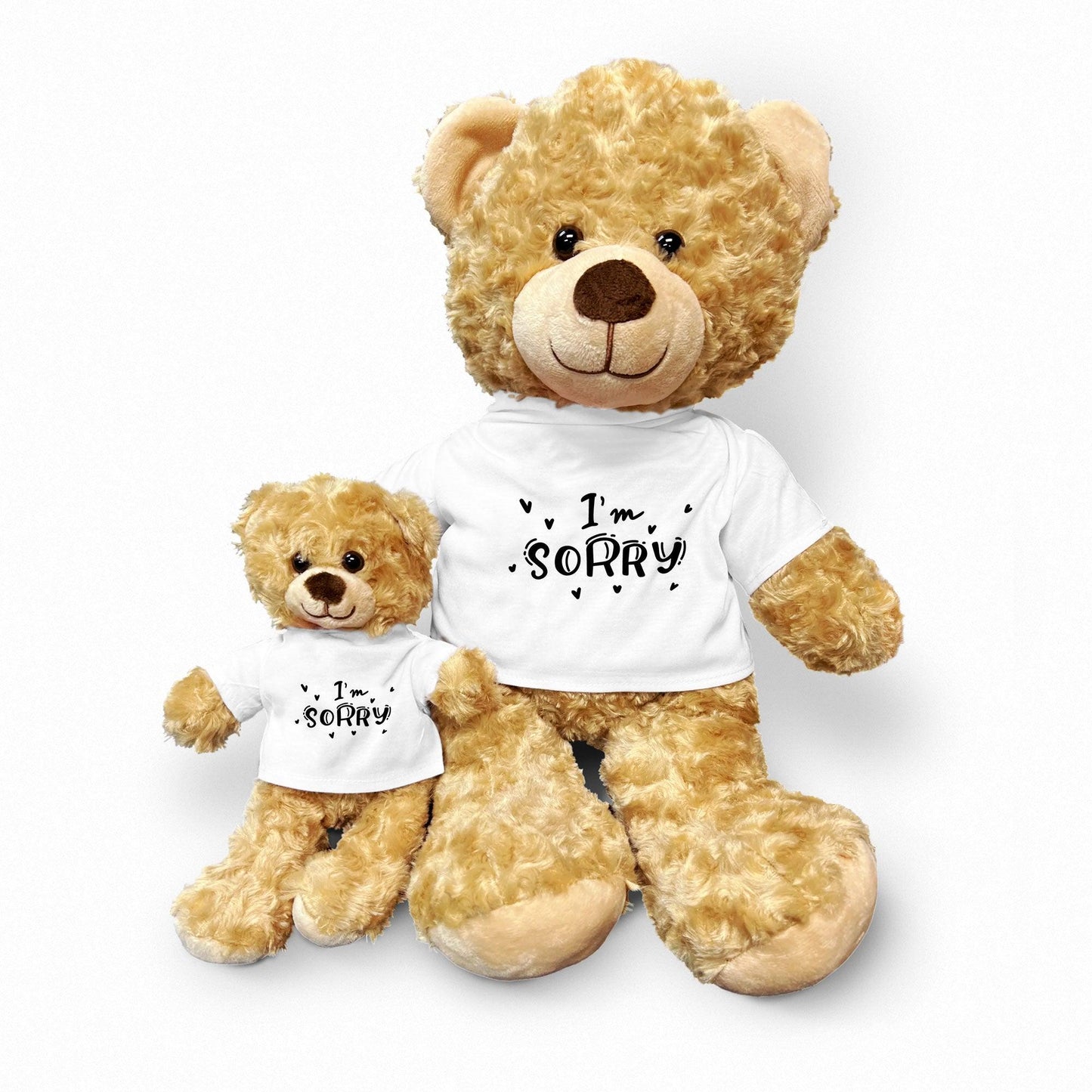 Apology Gift - I am Sorry - Plush Panda Bear with Tee Shirt - Mallard Moon Gift Shop