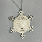 Snowflake Ornament for Gigi Present, Gigi Always follow your dreams, never forget how amazing you are, Gigi Christmas Gifts Decorations for Girls Boys Teen Men Women