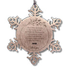 Snowflake Ornament for Gigi Present, Gigi Always follow your dreams, never forget how amazing you are, Gigi Christmas Gifts Decorations for Girls Boys Teen Men Women