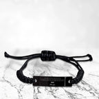 Black Rope Bracelet for Son Present, Son Always follow your dreams, never forget how amazing you are, Son Birthday Christmas Gifts Jewelry