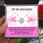 Romantic Soulmate Love Knot Necklace – Celebrate Your Greatest Adventure Together