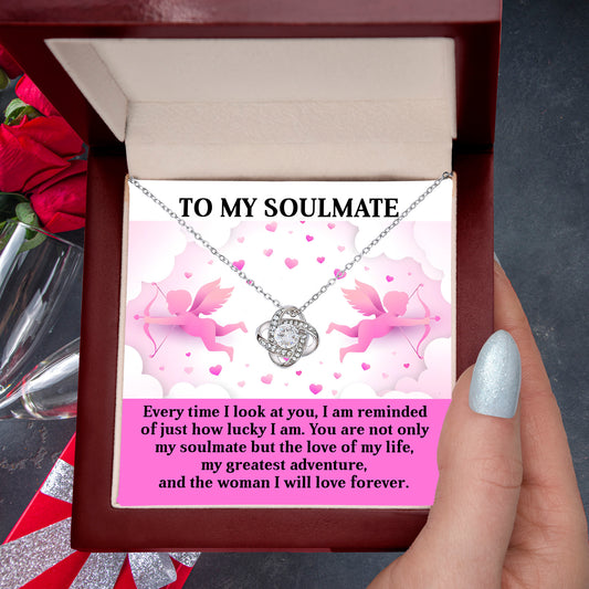 Romantic Soulmate Love Knot Necklace – Celebrate Your Greatest Adventure Together