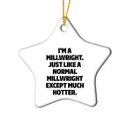 Epic Millwright Ornament With Funny Quote For Gifting