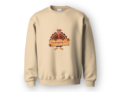 Thanksgiving Day Holiday Turkey Sweatshirt - Mallard Moon Gift Shop