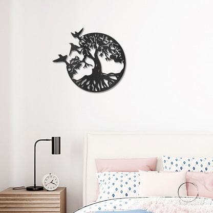 Take Flight Tree Indoor Outdoor Steel Sign - Mallard Moon Gift Shop
