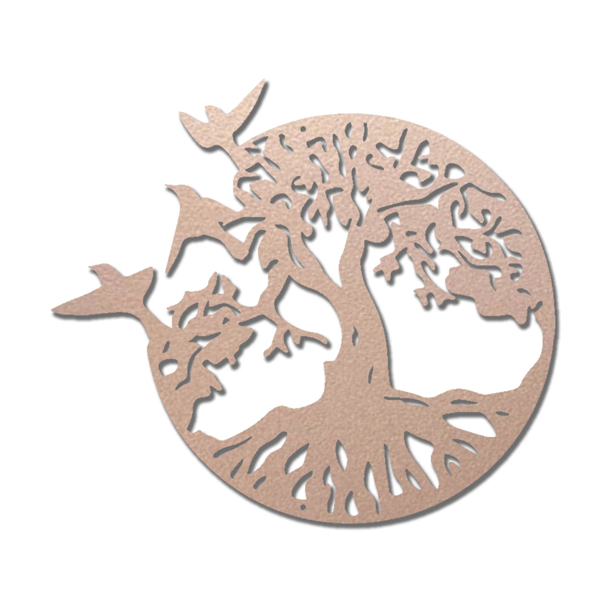 Take Flight Tree Indoor Outdoor Steel Sign