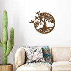 Take Flight Tree Indoor Outdoor Steel Sign