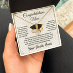 Niece Graduation Gift from Uncle Pendant Necklace