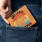 Dad Level Unlocked Leather Wallet