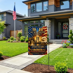 Never Forget 9/11 Double-sided Garden Flag, 250 Years of Freedom, 25 Years of Remembrance, September 11 Memorial, Patriotic Yard Decor