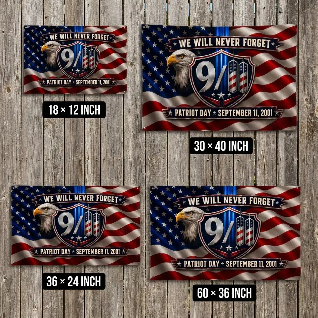 Double Sided Flag