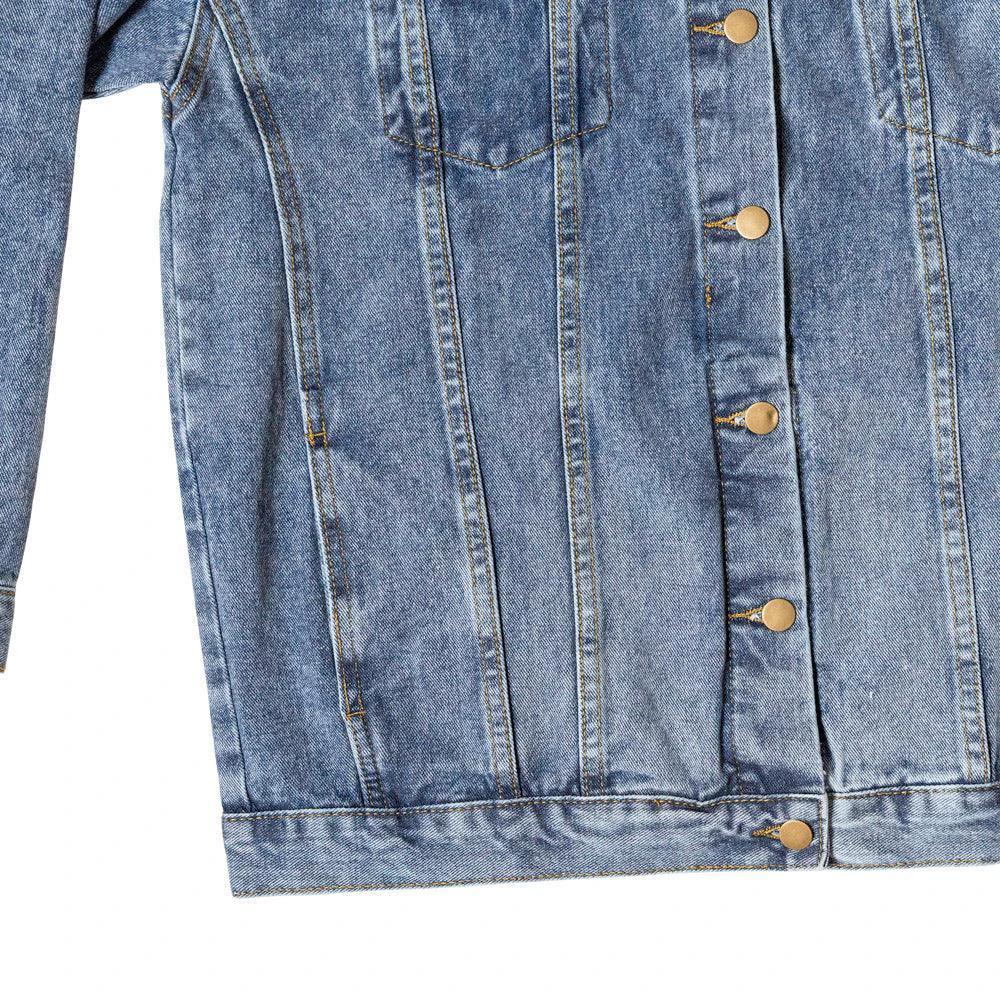 All American Dad - Papa - Grandpa - Personalized Men's Denim Jacket