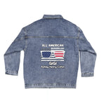 All American Grandma - Gigi - Nana - Mom- Personalized Denim Jacket