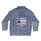 All American Grandma - Gigi - Nana - Mom- Personalized Denim Jacket