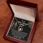 Romantic Gift for Wife - Our Journey has been an Amazing Ride - Forever Love Heart Pendant Necklace