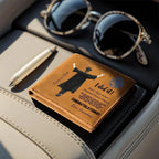Son, Grandson, Brother, Nephew Custom Graduation Leather Wallet