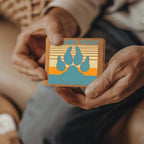 Grand Paw Leather Wallet Gift for Grandfather