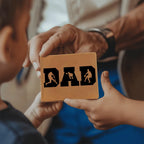 Baseball Silhouette Dad Wallet – Full Grain Cowhide Leather Bifold – Sports Gift for Father's Day or Baseball Coach