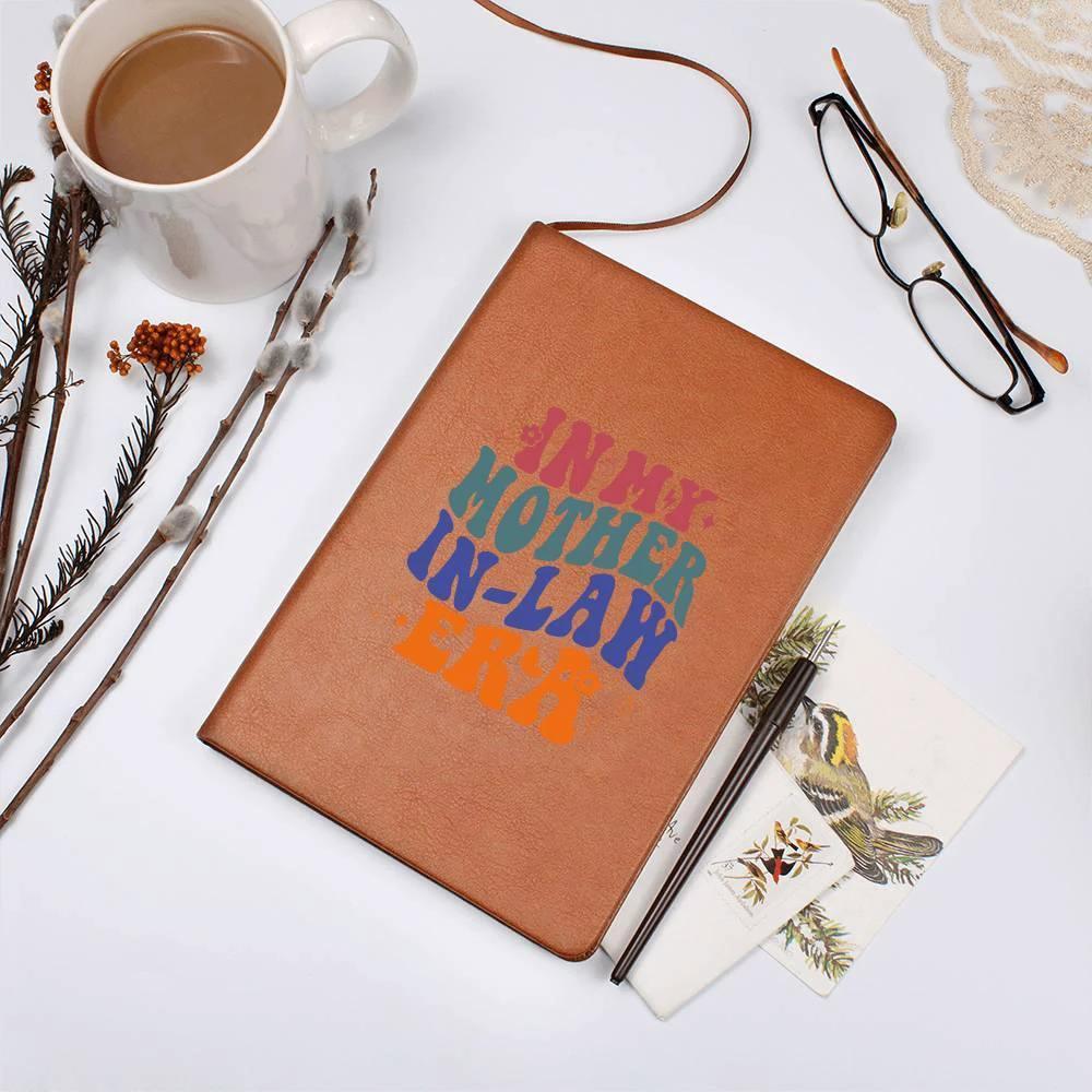 Gift for Mother-in-law Graphic Leather Journal Retro I'm in My Mother-in-law Era