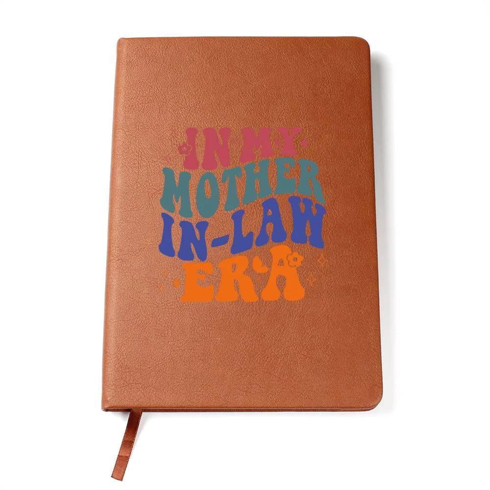 Gift for Mother-in-law Graphic Leather Journal Retro I'm in My Mother-in-law Era